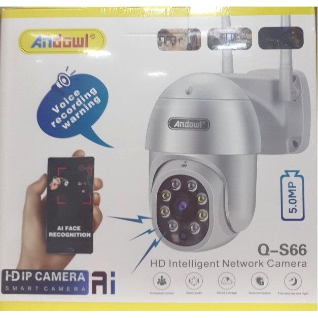 Camera Supraveghere IP, WiFi, 5MP, Comunicare Bidirectionala, Senzor Miscare