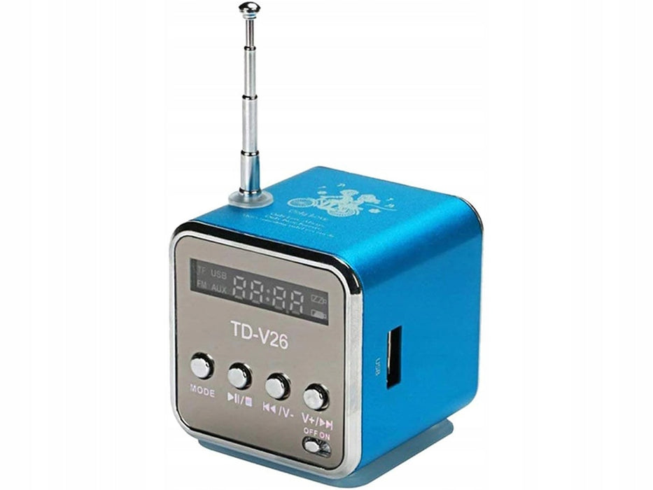 Difuzor wireless cu radio FM si player bluetooth, autonomie 10h