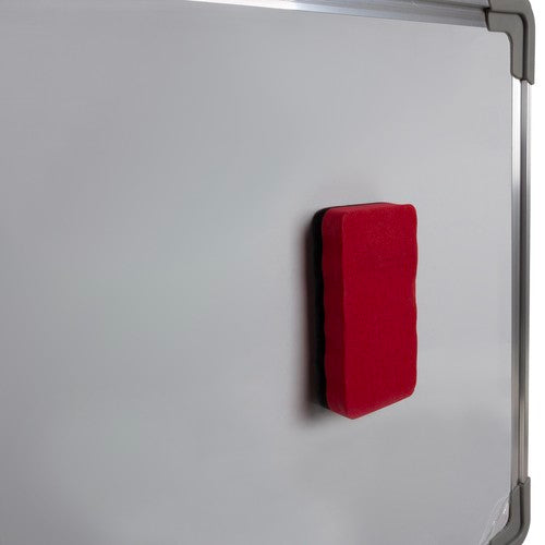 Tabla magnetica 60x40 cm cu markere, burete si magneti pentru prezentari, desen sau pictura