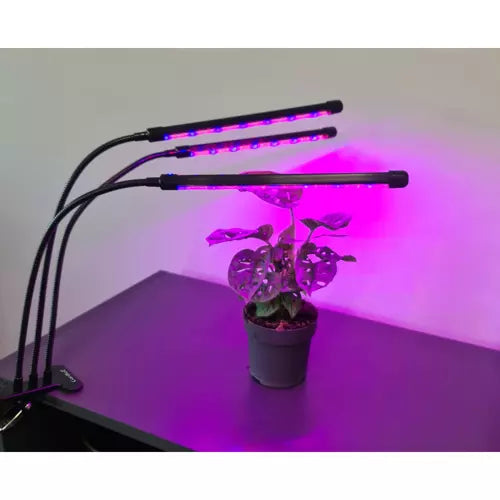 Lampa UV LED pentru stimularea si cresterea plantelor, Negru