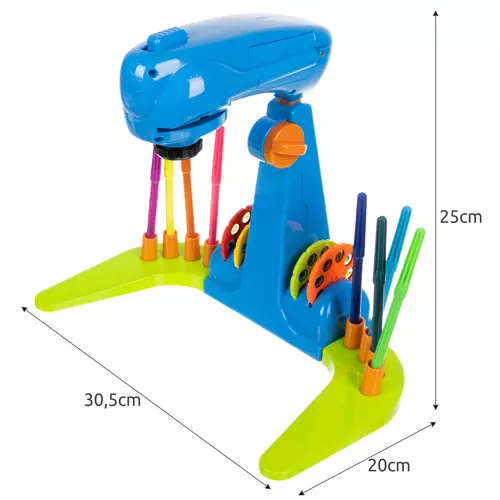 Proiector pentru desenat, 4 discuri cu 32 modele diferite - 2 | YEO