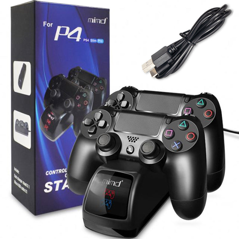 Statie de incarcare dubla pentru controllere PS4