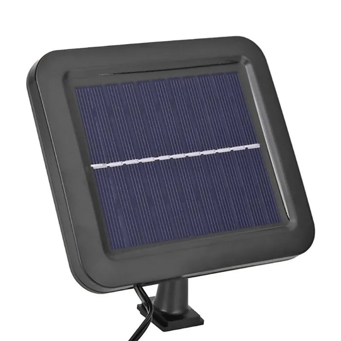 Set 3 X Lampa Solara 100 LED-uri COB, Putere 30W, Senzor de Lumina si Miscare, Negru