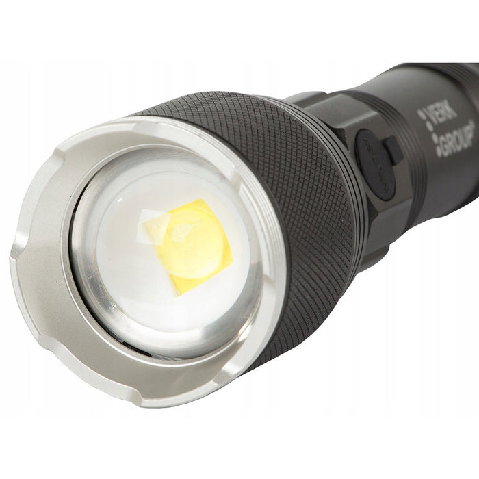 Φακός LED, αεροναυτικό αλουμίνιο, αντίσταση σε σκόνη, νερό και σοκ, 3 τρόπους φωτισμού