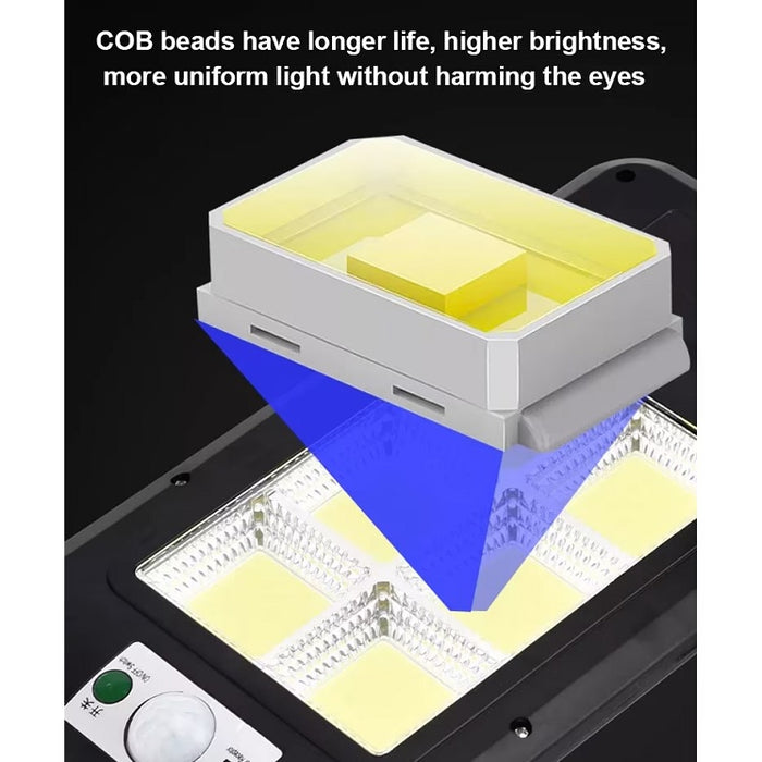 Създайте 2 улични слънчеви лампи 8COB 160 LED