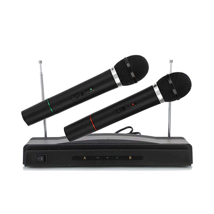 Kit Karaoke с включени 2 микрофона и станция, черно