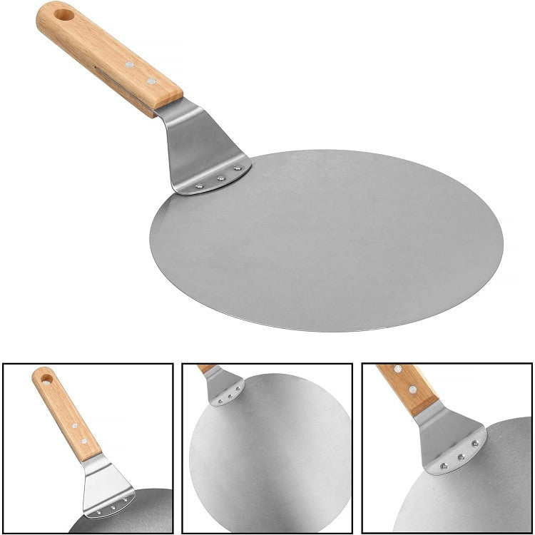 Spatula pentru pizza,aluat,produse de patiserie,Argintiu - 2 | YEO