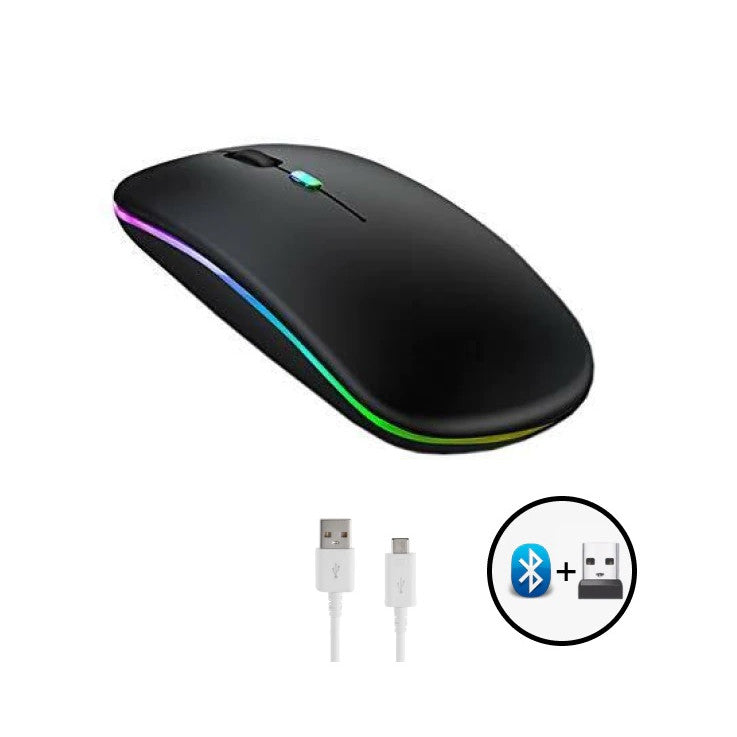 Mouse Wireless Reincarcabil, Ultra Slim, Silentios - 4 | YEO