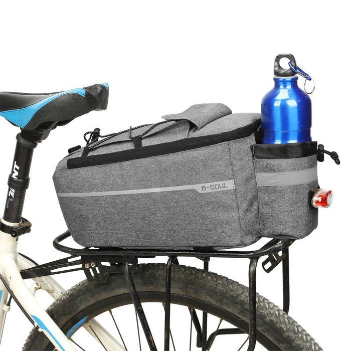 Geanta termica pentru bicicleta, Montare pe portbagaj, Gri