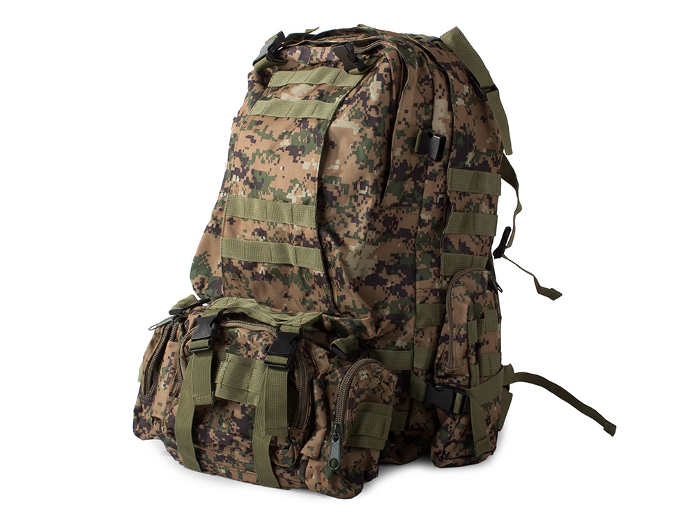 Ghiozdan/Rucsac Militar,Turism,Camping,Capacitate 48.5 L,Camuflaj