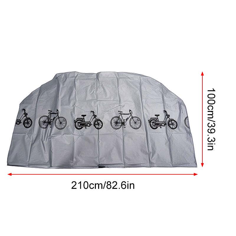 Husa Impermeabila pentru Bicicleta/Motocicleta/Scuter,Gri - 4 | YEO