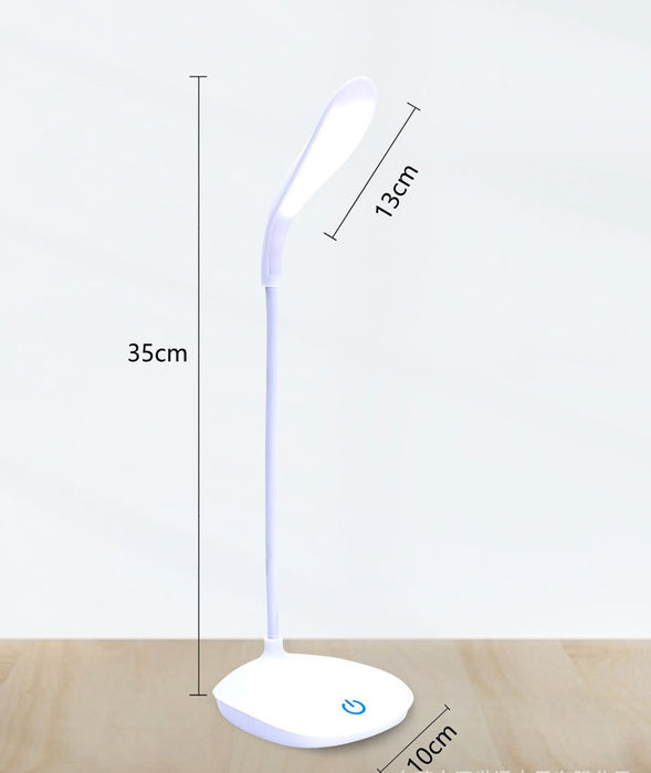 LED офис лампа с тактилен сензор, първокласно качество, бяло