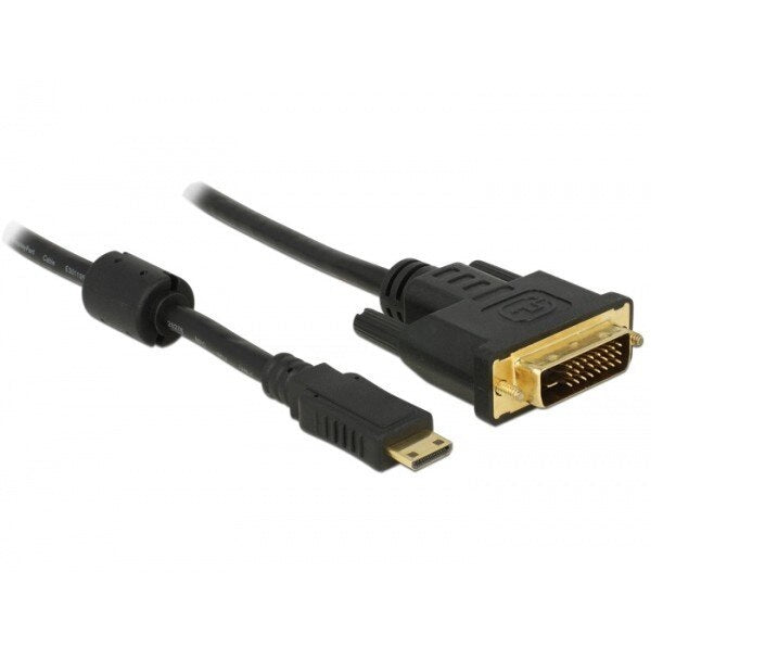 Cablu HDMI 19 pini la DVI dualLink 24+1 pini, Lungime 2m