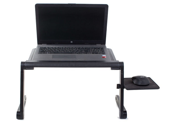Πτυσσόμενο τραπέζι για φορητό υπολογιστή, με USB, Black Cooler